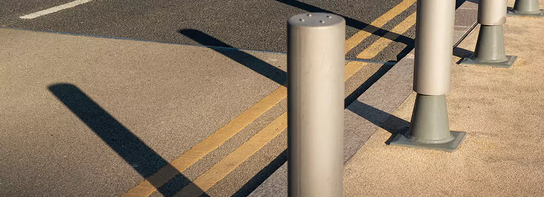 Custom Retractable Barrier Column Installations in Ferry Pass, FL